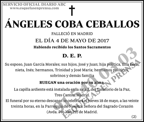Ángeles Coba Ceballos